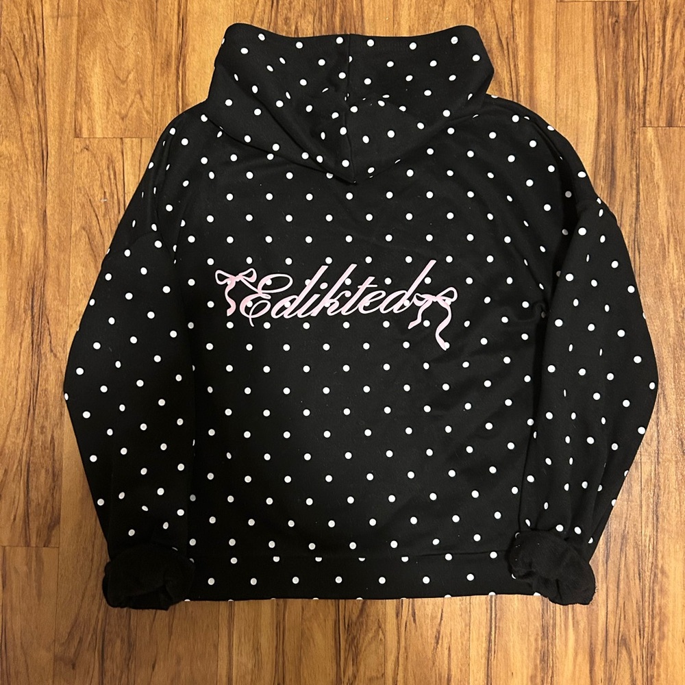 Edikted Polka Dot Hoodie